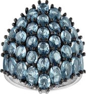 FZN Blue Stone Cocktail Ring