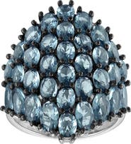 FZN Blue Stone Cocktail Ring