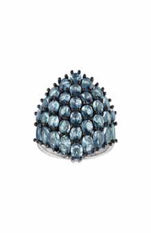 FZN Blue Stone Cocktail Ring