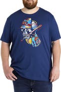 Robert Graham DXL Big & Tall  Skull Slugger Graphic Tee