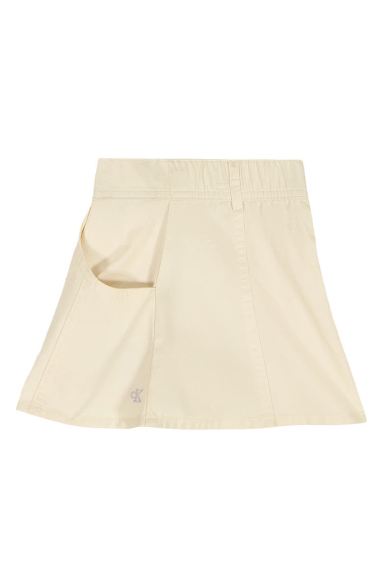 Calvin Klein Kids' Clip Dot Polo & Shorts Set, Alternate, color, Purple/ Beige Multi