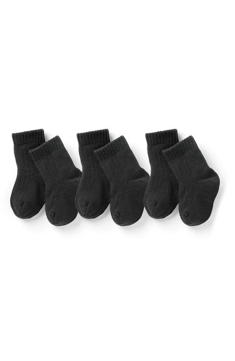 Kids' 3-Pack Supima Cotton Socks
