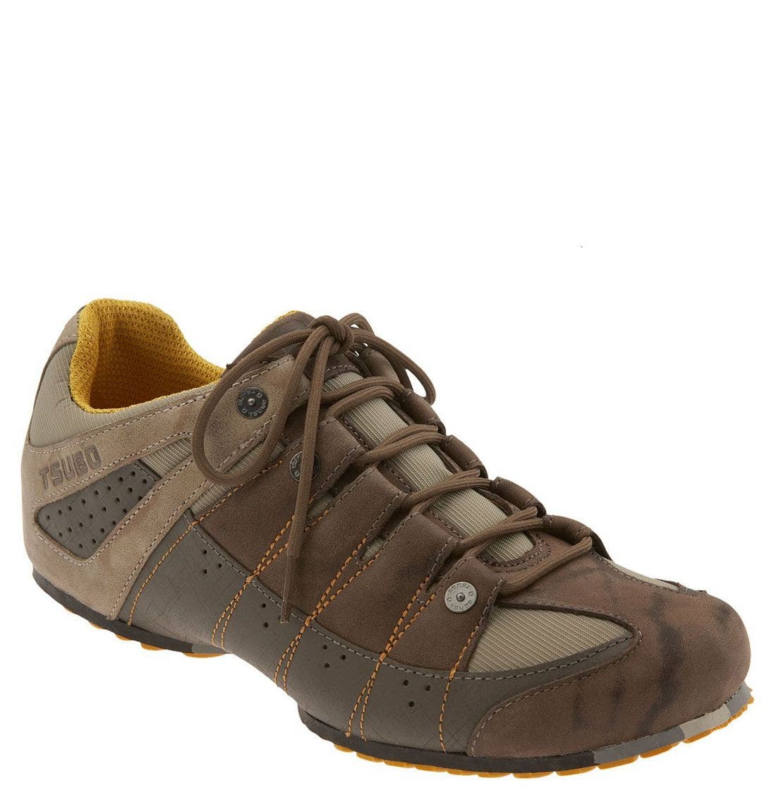 'Kumak' Sneaker, Main, color, BROWN/ ORANGE