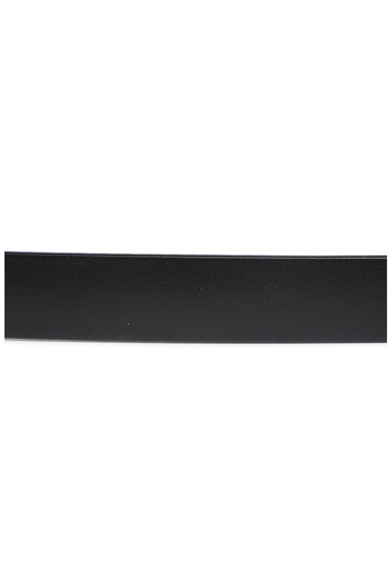 Hexagonal Buckle Belt, Alternate, color, BLACK / ANTIQUE BRASS