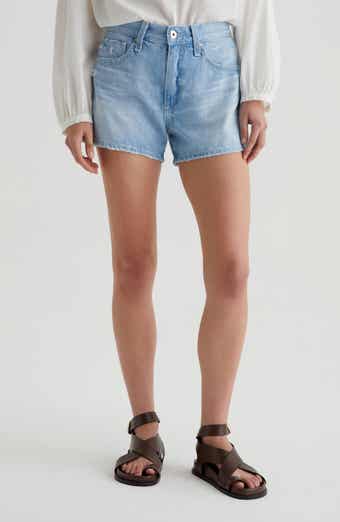 AG Halle High Waist Relaxed Denim Shorts