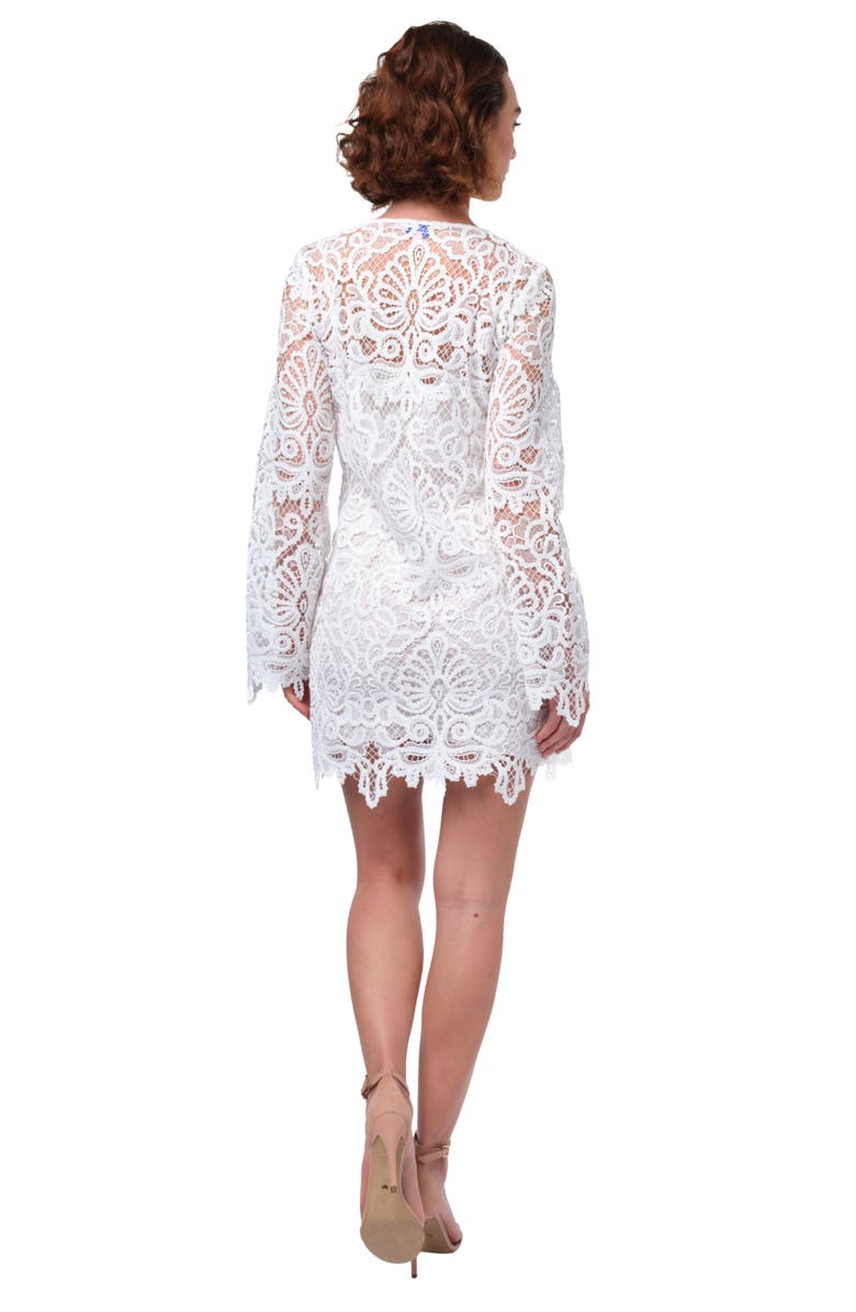 Calypso St. Barth Magnolia Dress, Alternate, color, White