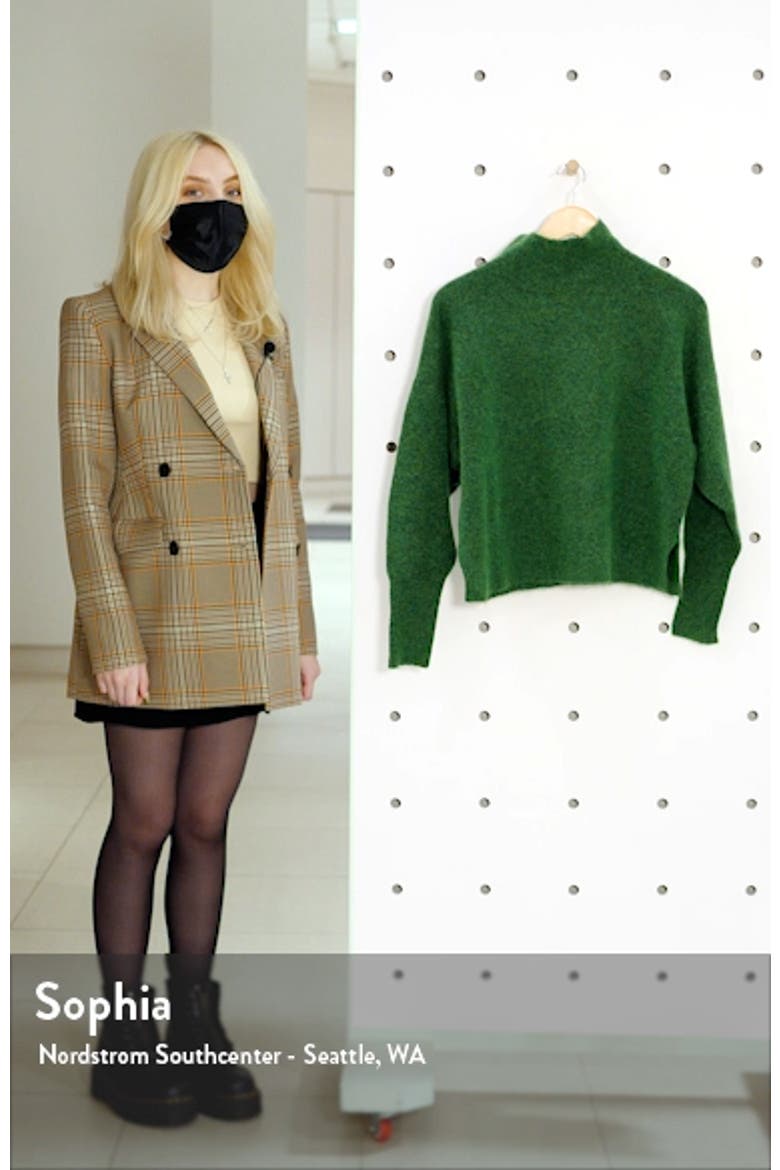Textured Funnel Neck Sweater video