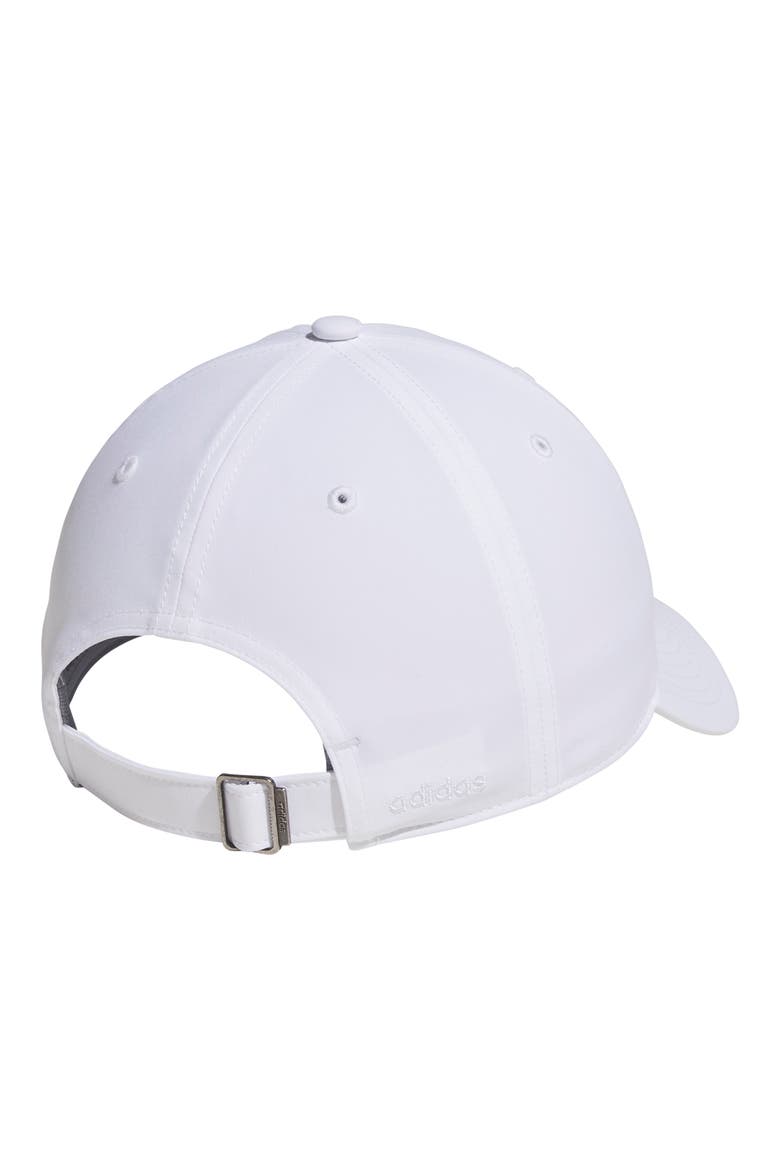 Relaxed Court Baseball Cap, Alternate, color, WHITE/ HEMP BEIGE