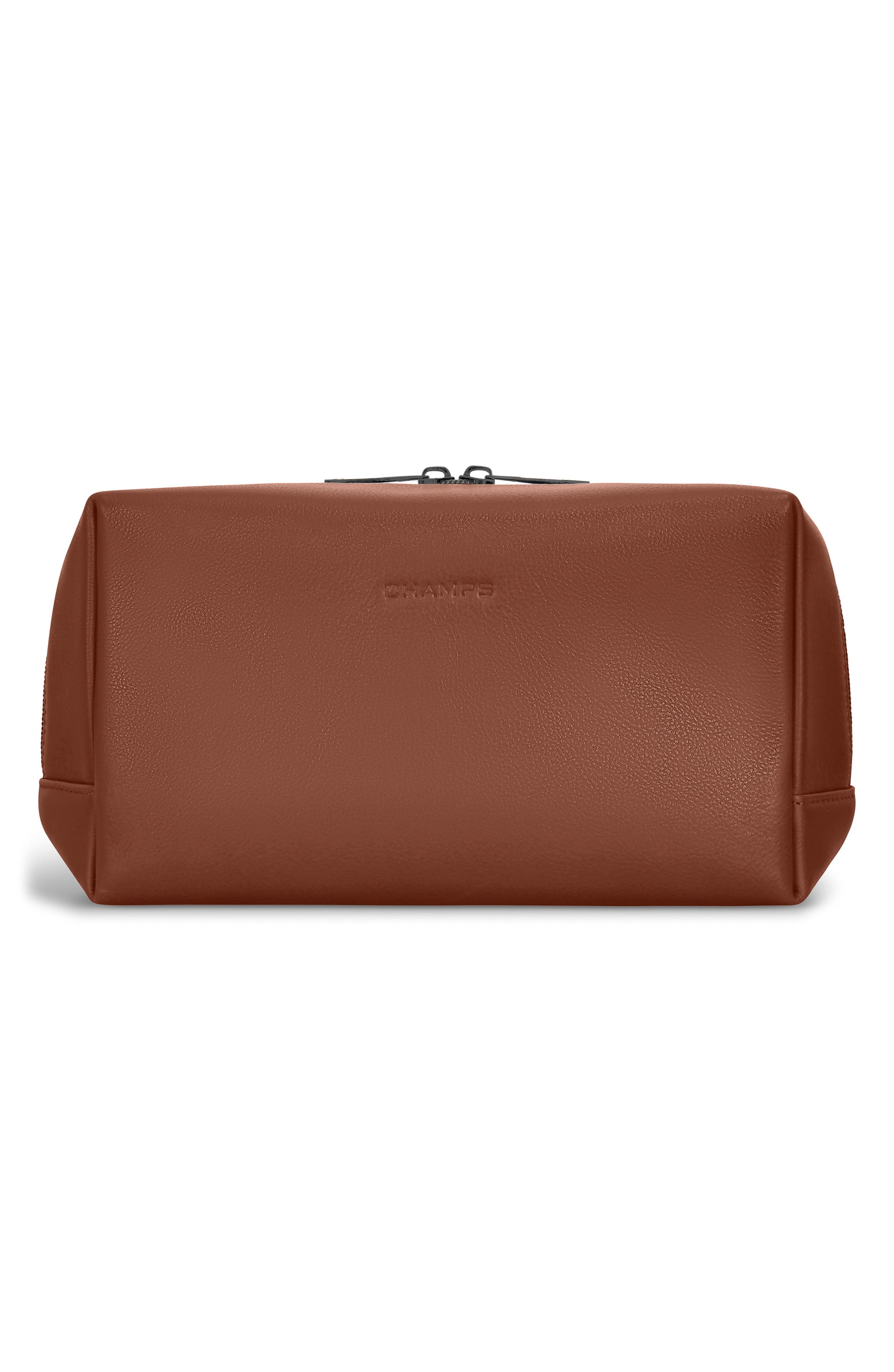 CHAMPS Onyx Leather Dopp Kit
