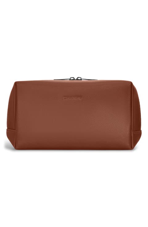 Onyx Leather Dopp Kit