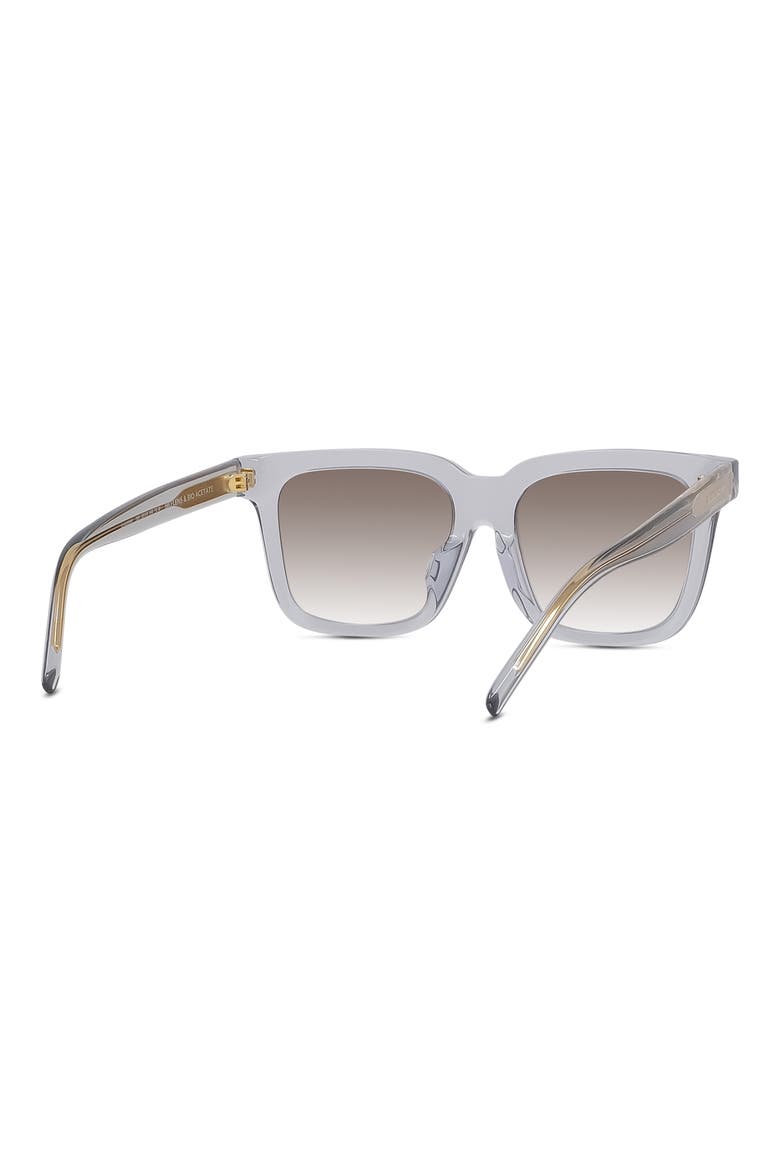 GV Day Gradient Square Sunglasses, Alternate, color, GREY/ GRADIENT BROWN