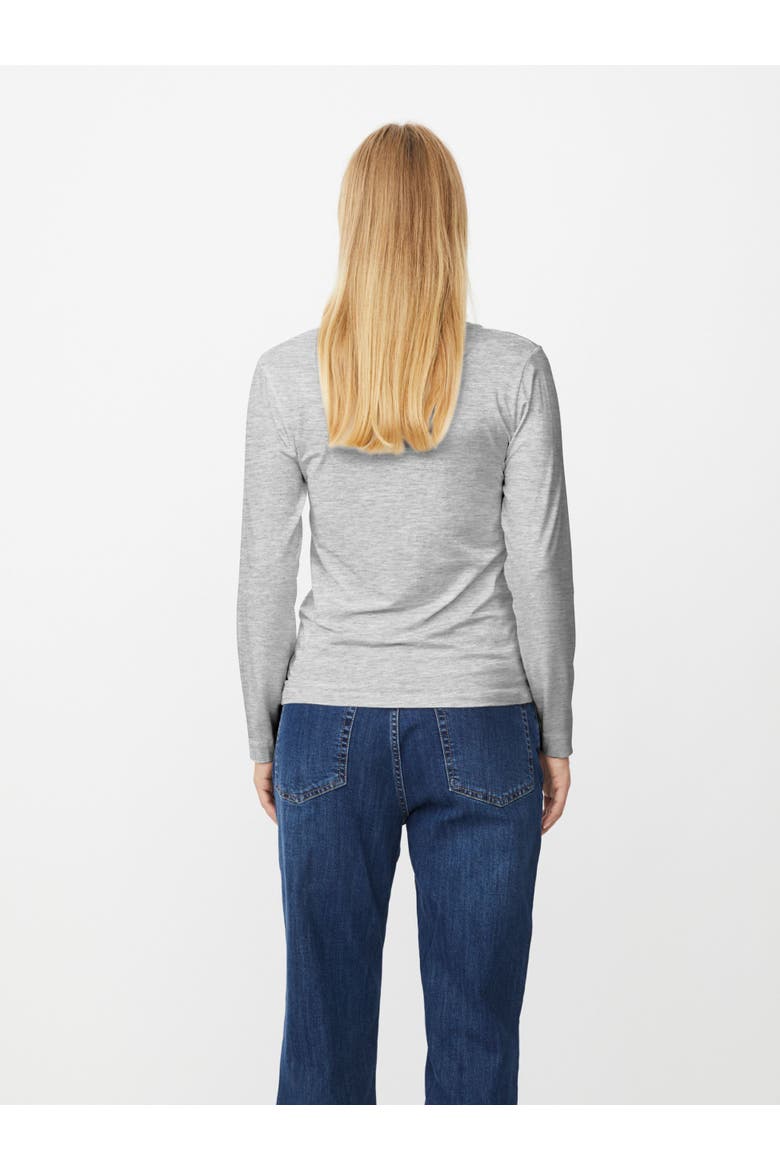 Long Sleeve Top, Alternate, color, M. Grey Mel.