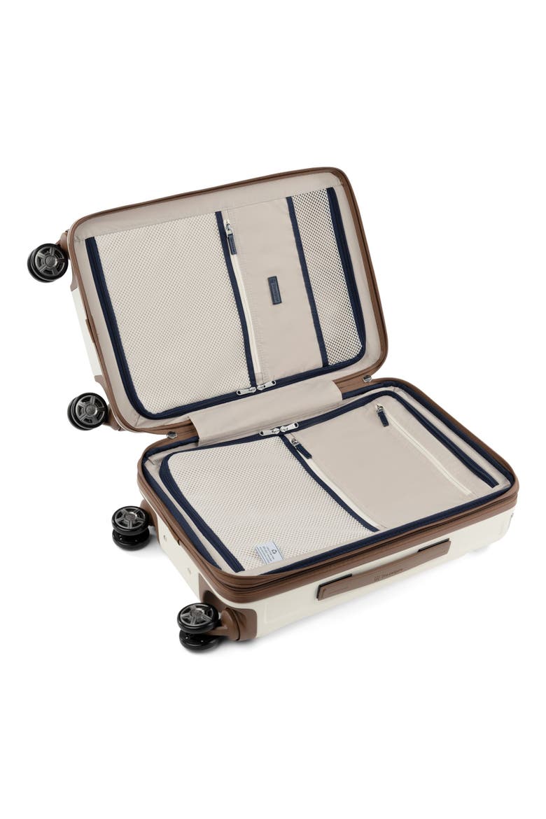 Platinum Elite Hardside 21" Carry On Spinner Luggage, Alternate, color, Cream White