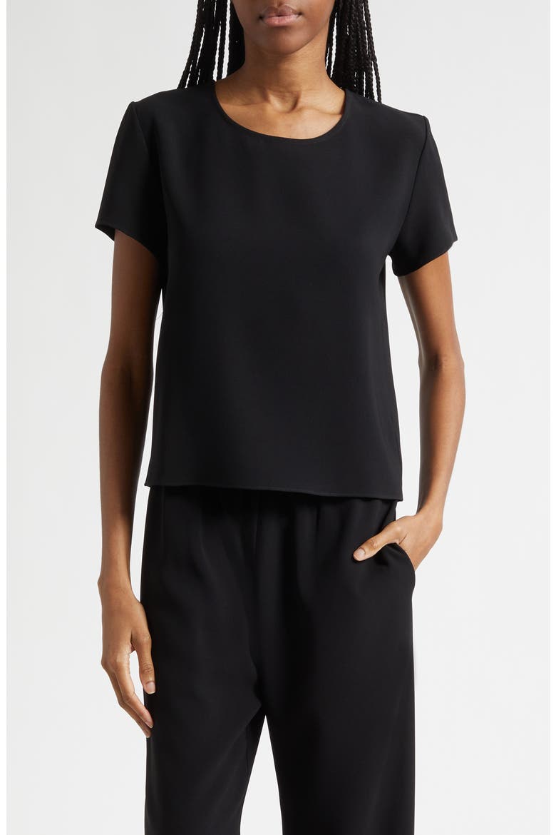 Arielle Margo T-Shirt, Main, color, BLACK