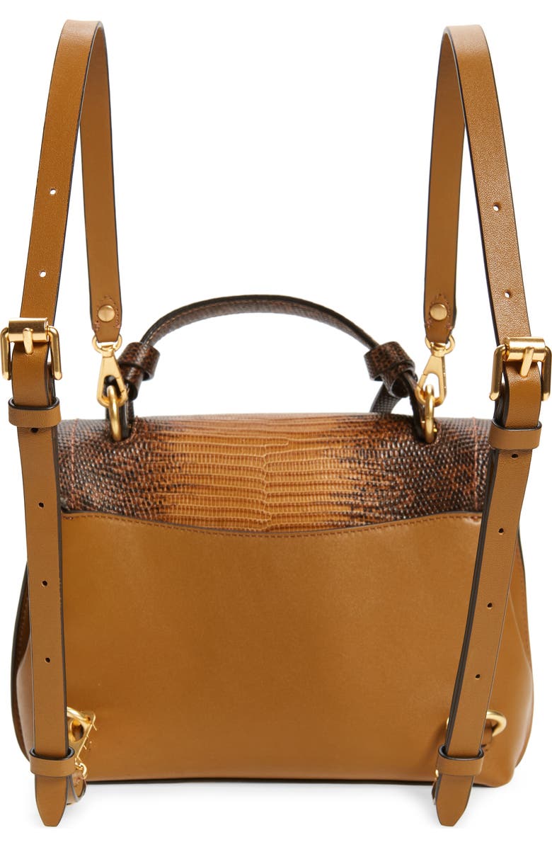 Rebecca Minkoff Medium Stella Convertible Leather Backpack, Alternate, color,