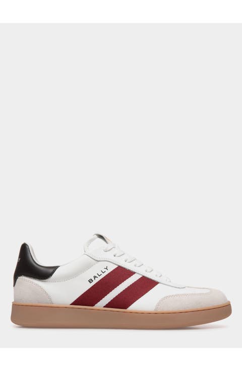 Sneaker in Plain Leather