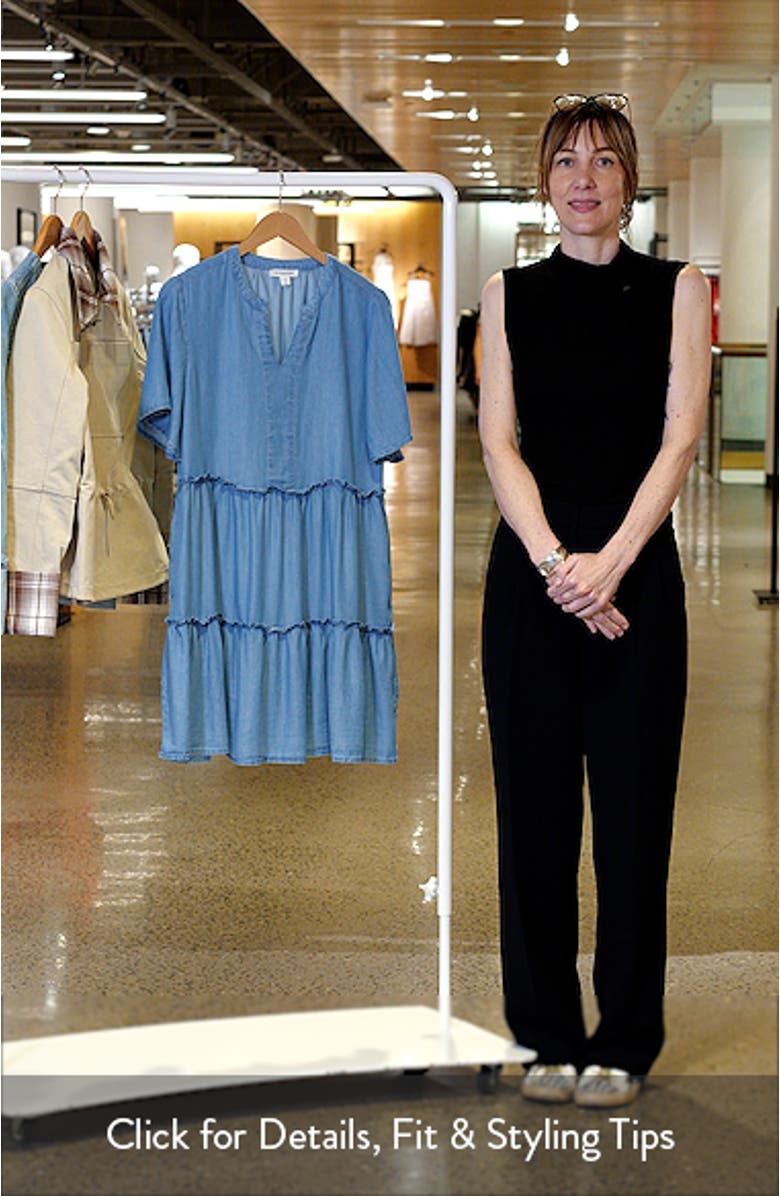 Vale Tiered Cotton Dress, sales video thumbnail