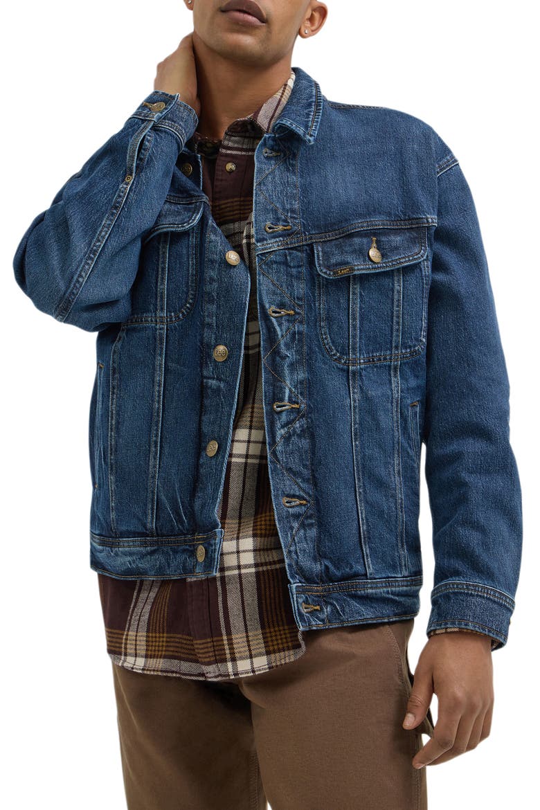 Rider™ Relaxed Fit Denim Trucker Jacket (Men) | Nordstrom