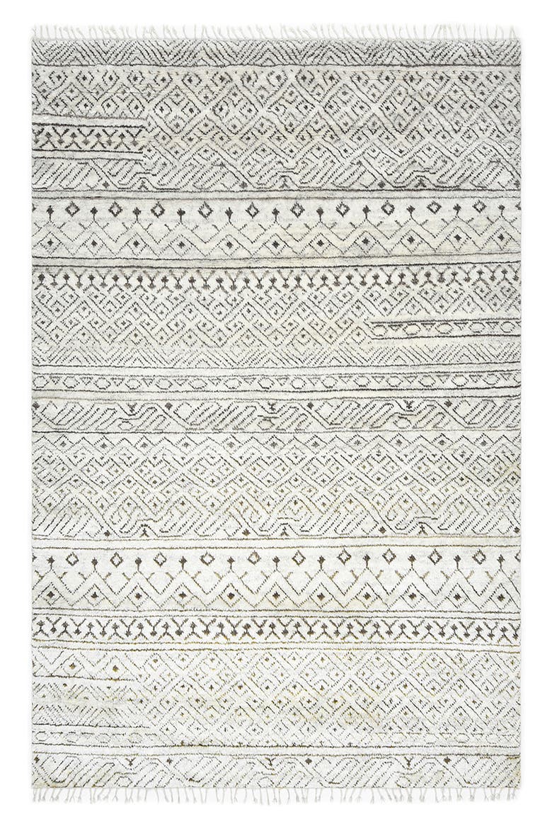 Thomas Handmade Wool Blend Area Rug, Main, color, GREY