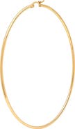 HMY JEWELRY Polished Hoop Earrings