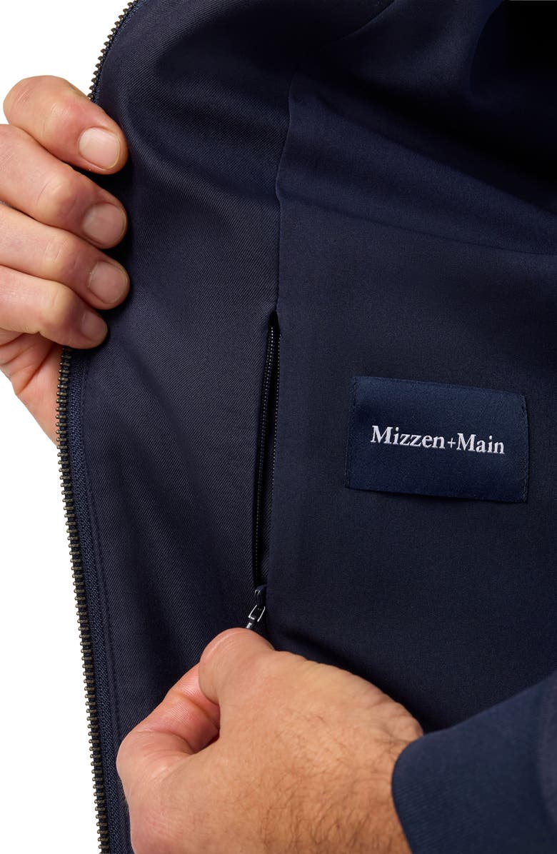 Mizzen+Main Eastwood Stretch Twill Jacket, Alternate, color, Navy