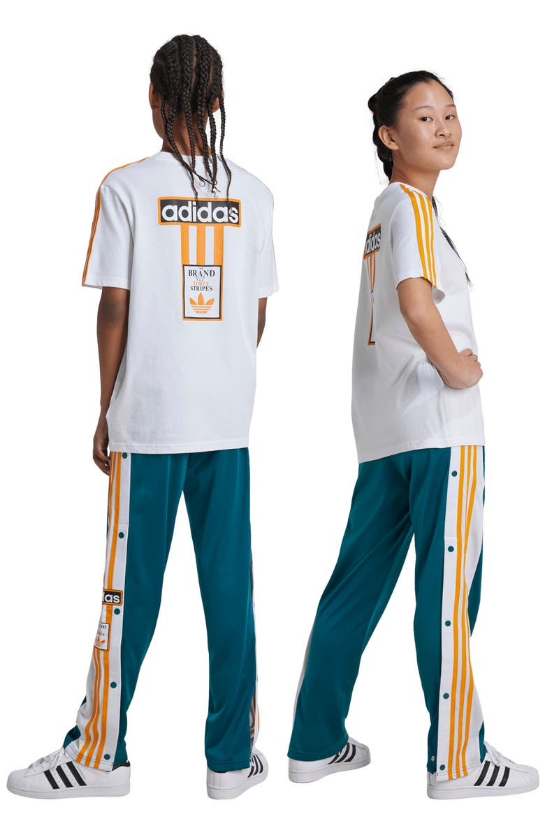 adidas Kids' Adibreak Recycled Polyester Track Pants, Alternate, color, 