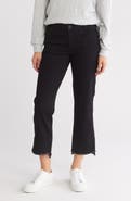 Democracy Fray Hem Crop Kick Flare Jeans