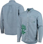 THE WILD COLLECTIVE Men's The Wild Collective Blue Austin FC Denim Button-Down Long Sleeve Shirt
