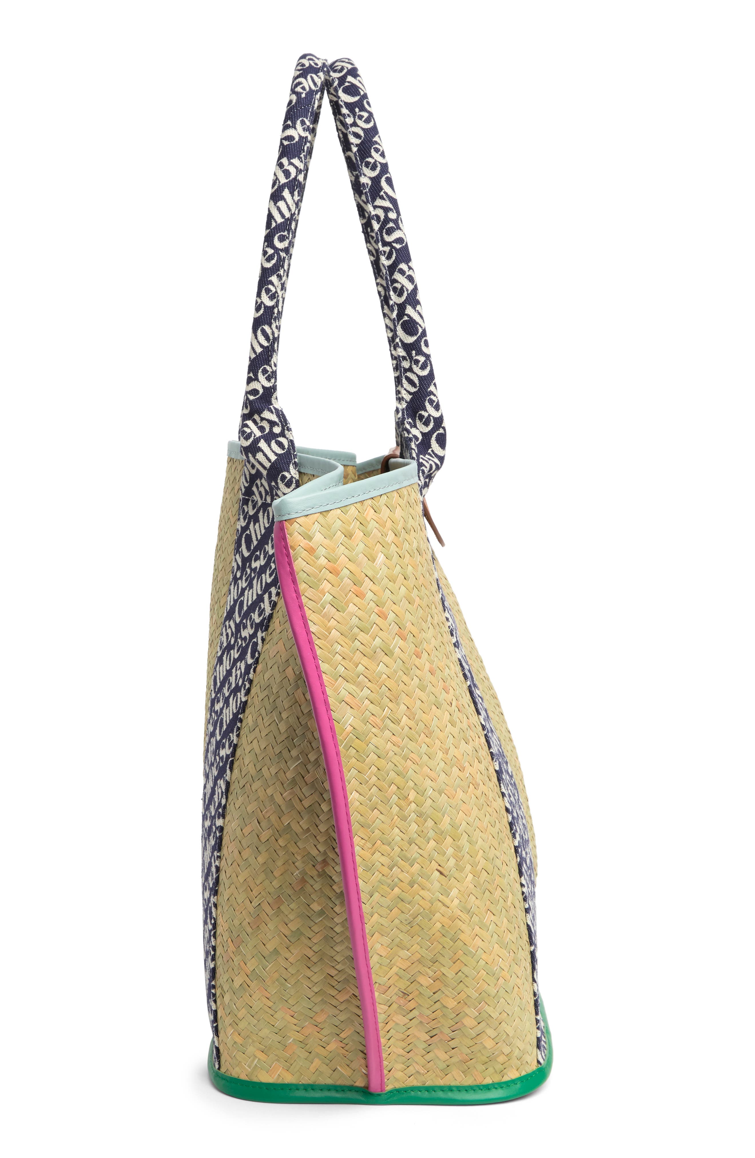 See by Chloé Laetizia Woven Basket Tote, Alternate, color, 