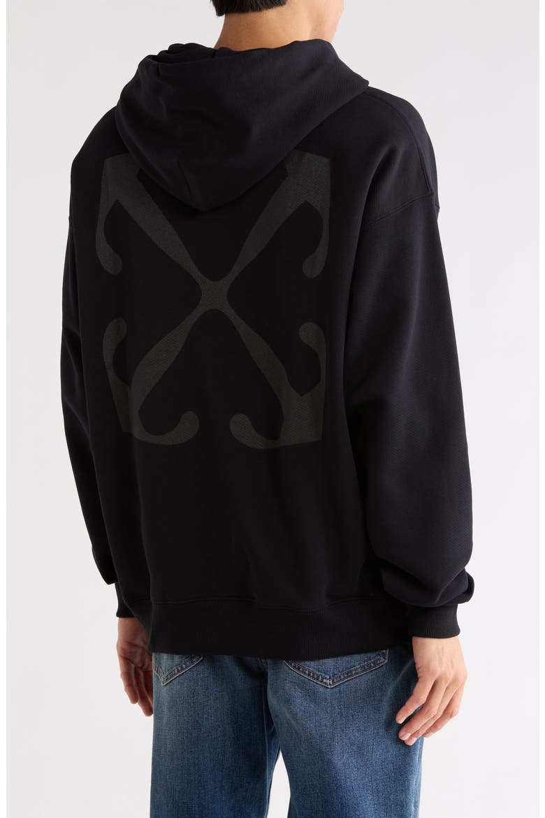 Arrow Skate Graphic Hoodie, Alternate, color, BLACK-BLACK