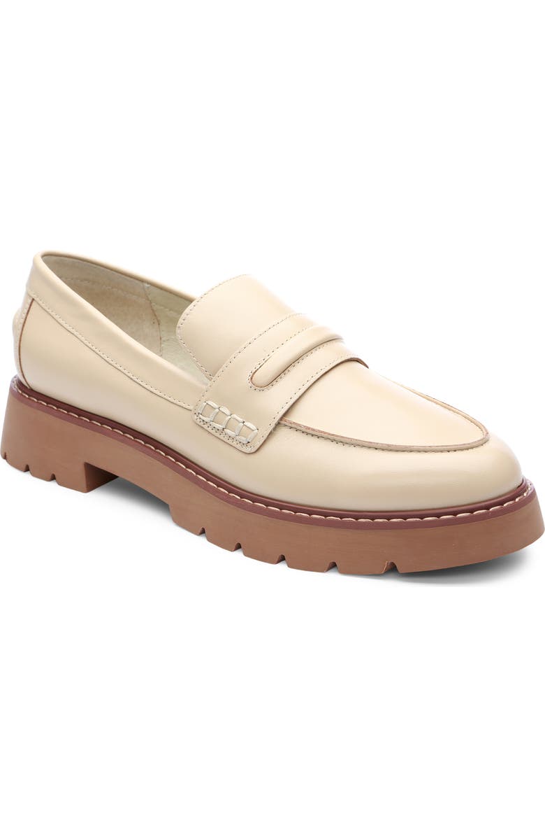 Sanctuary Westside Loafer, Main, color, Oat Milk