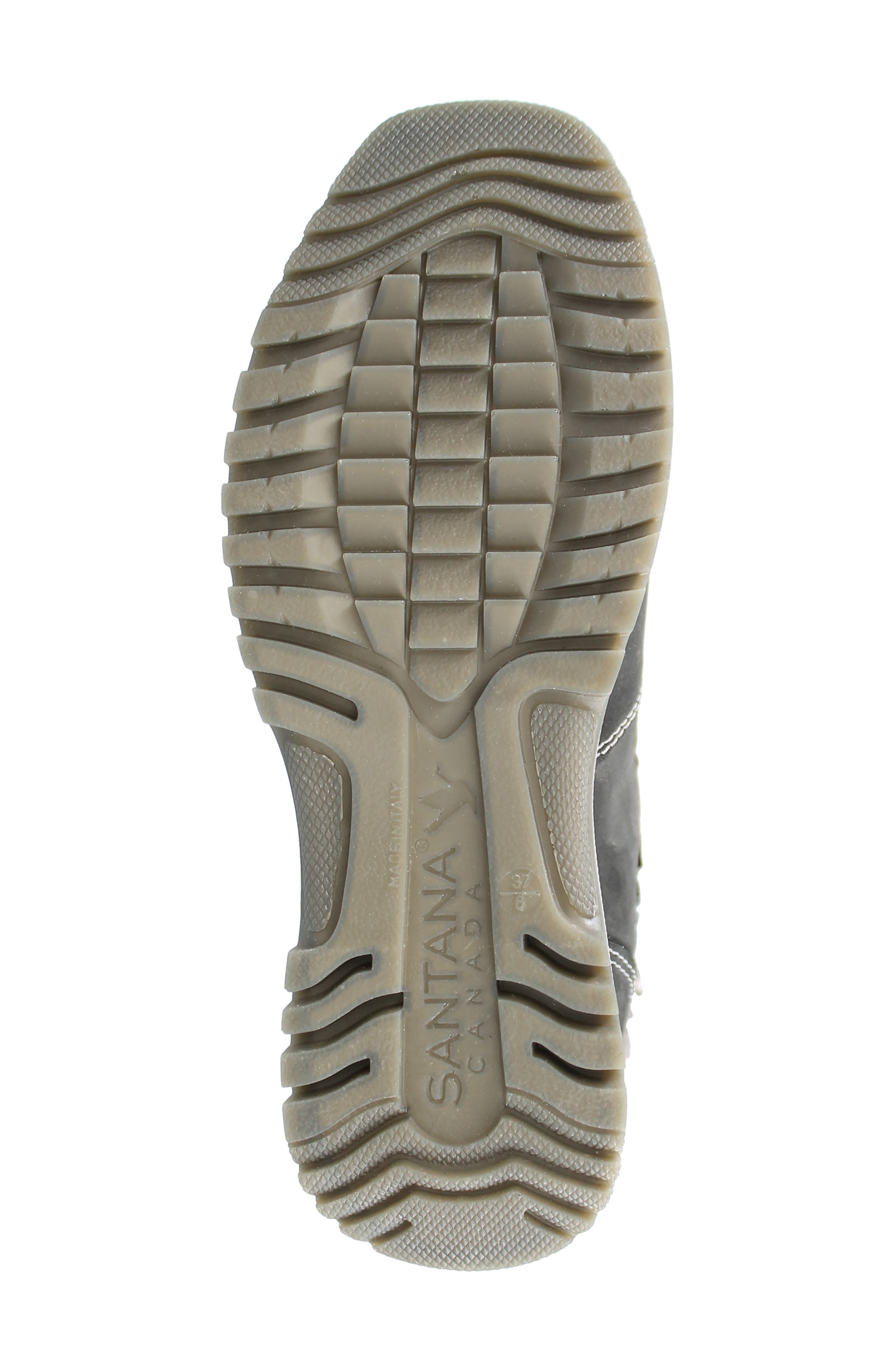 Santana Canada May Waterproof Winter Boot, Alternate, color, Black Red