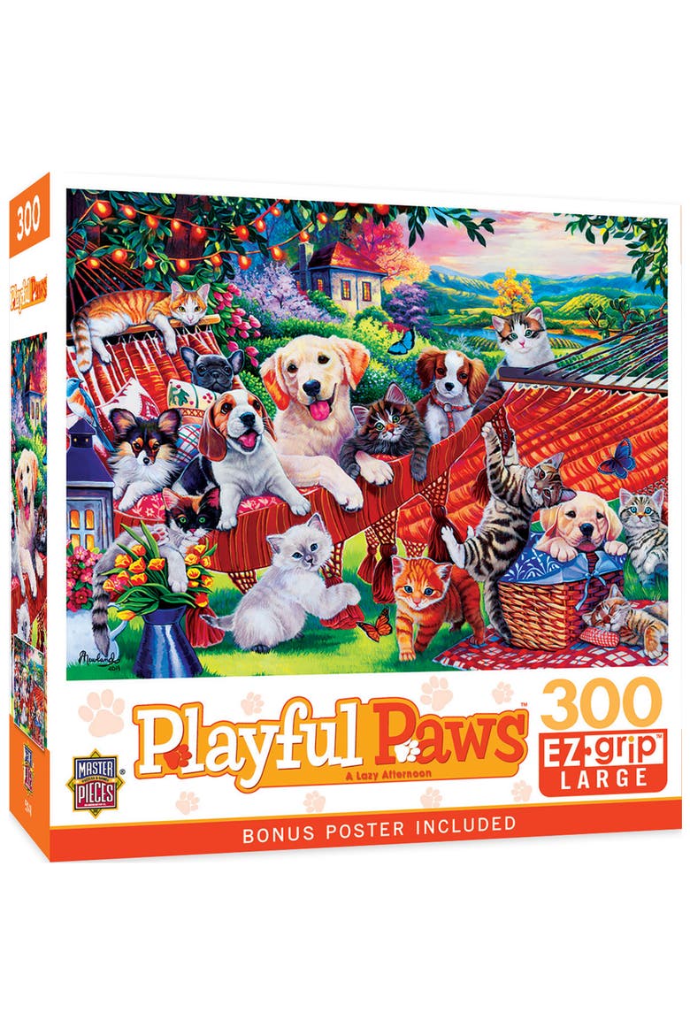 A Lazy Afternoon 300 Piece Jigsaw Puzzle, Main, color, Multicolor