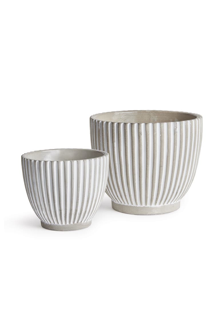 Adara Flowerpot Planters Set of 2, Main, color, Gray