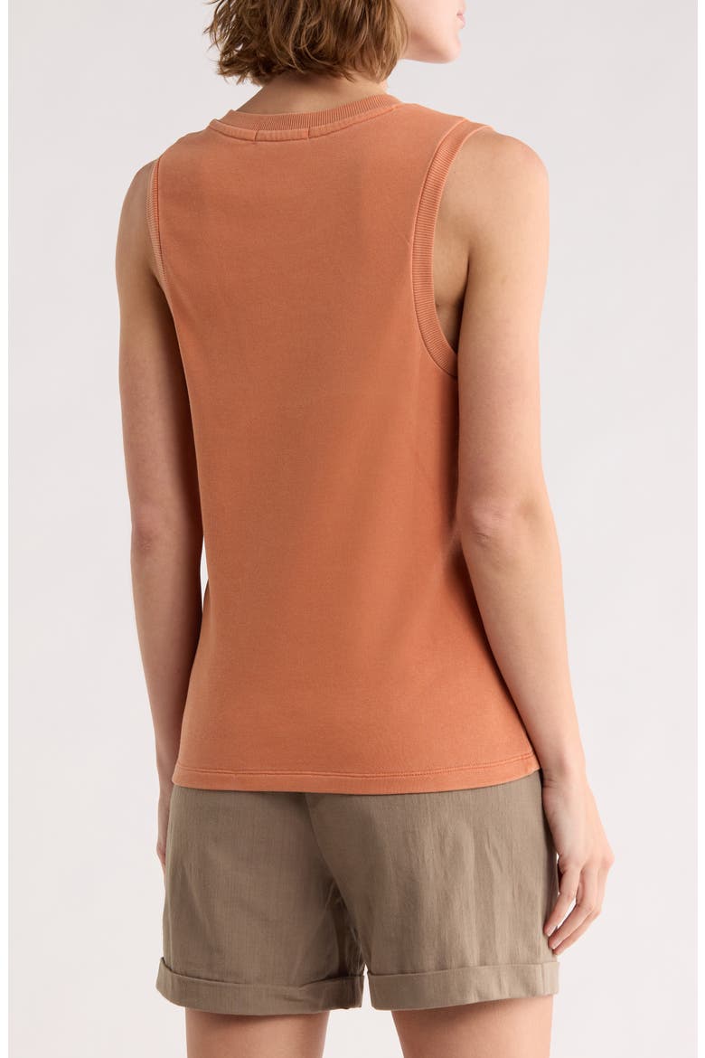 Desert Vibes French Terry Tank, Alternate, color, CANYON