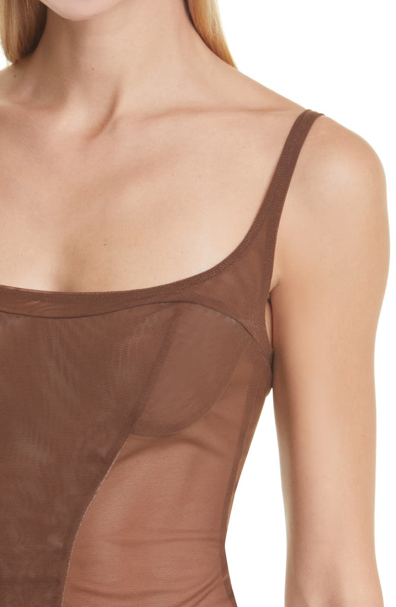 Kathryn Bowen Mesh Crop Tank, Alternate, color, 