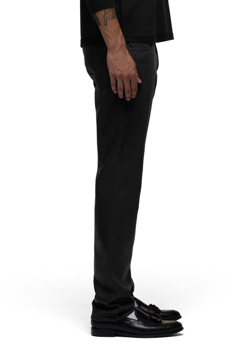 Blake Slim Straight Coated Jeans, Alternate, color, COATED PHANTOM