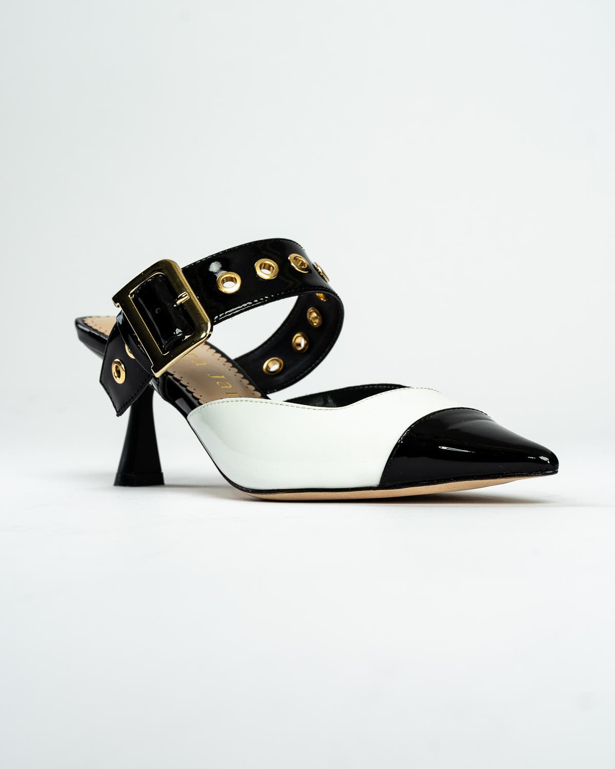 Allegra James Ariana Patent Leather Mule Pump, Alternate, color, 