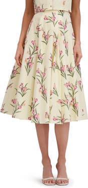 Ted Baker Floral Midi Skirt