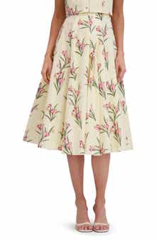Floral Midi Skirt