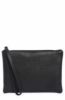 Pebbled Wristlet