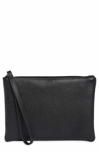 Pebbled Wristlet