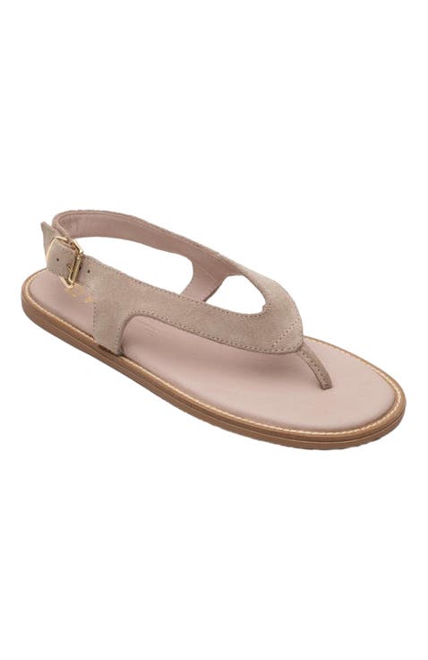 Belinda Leather Thong Sandals (Women)