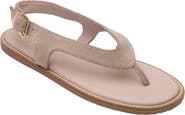 Forever & Always Shoes Belinda Leather Thong Sandals