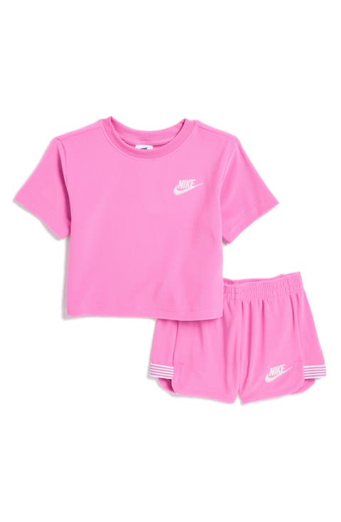 Kids' Towel Terry T-Shirt & Shorts Set (Little Kid)