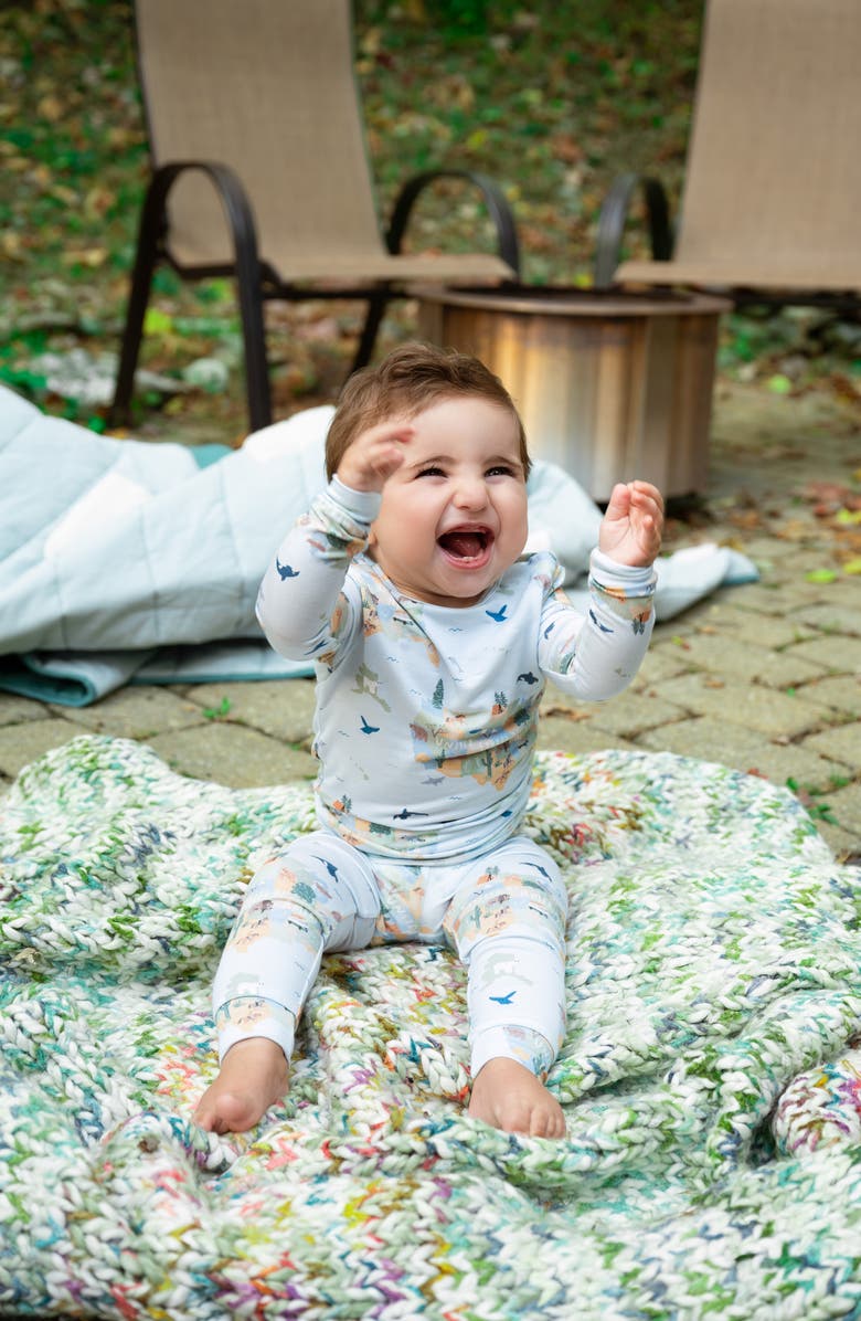 Magnetic Me Kids' America the Beautiful Fitted Two-Piece Pajamas, Alternate, color, 