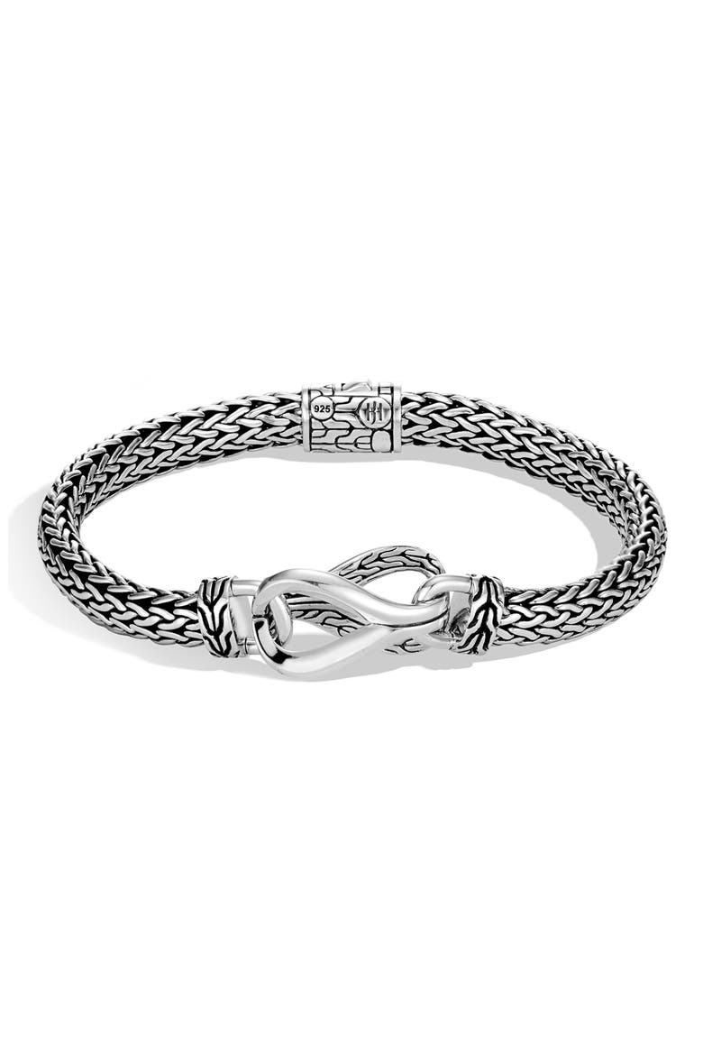 Small Asli Chain 6.5mm Bracelet, Alternate, color, SILVER