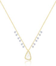 Meira T White Topaz Pendant Necklace
