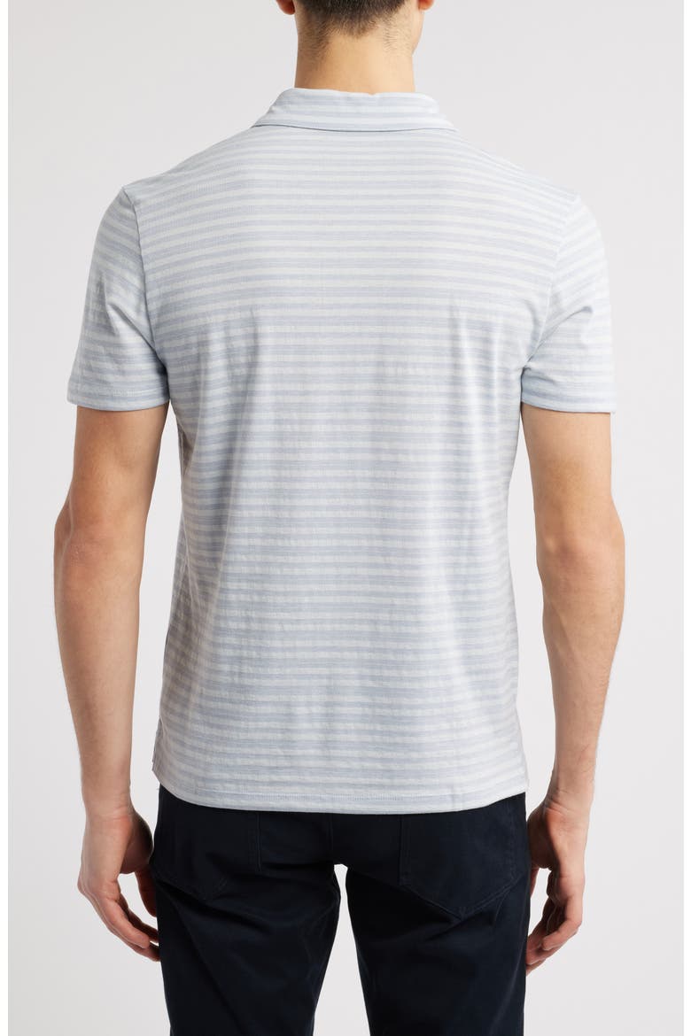 Homebrook Stripe Cotton Blend Polo, Alternate, color, LIGHT BLUE
