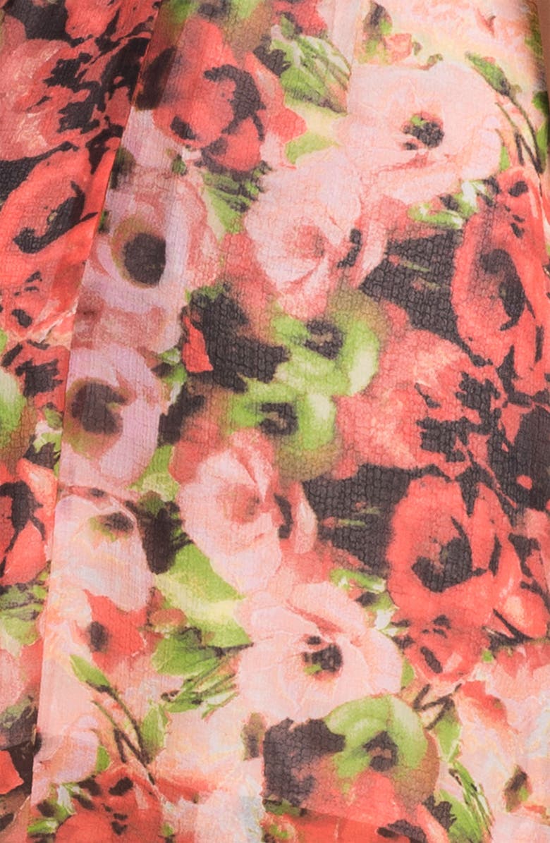 BB Dakota by Steve Madden BB Dakota Floral Print Fit & Flare Dress, Alternate, color, 